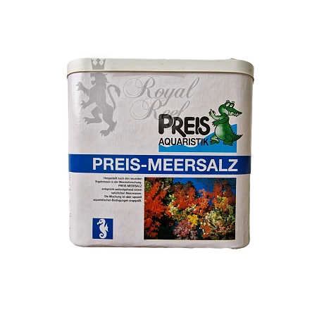 Морская соль PREIS-Meersalz 4кг Морская соль для аквариумов PREIS-Meersalz коробка 4кг
